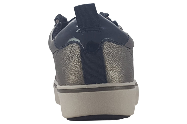 Tamaris Comfort Pat 83707-42 Pewter Womens Fashion Trainers
