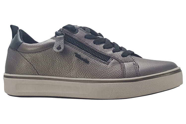 Tamaris Comfort Pat 83707-42 Pewter Womens Fashion Trainers
