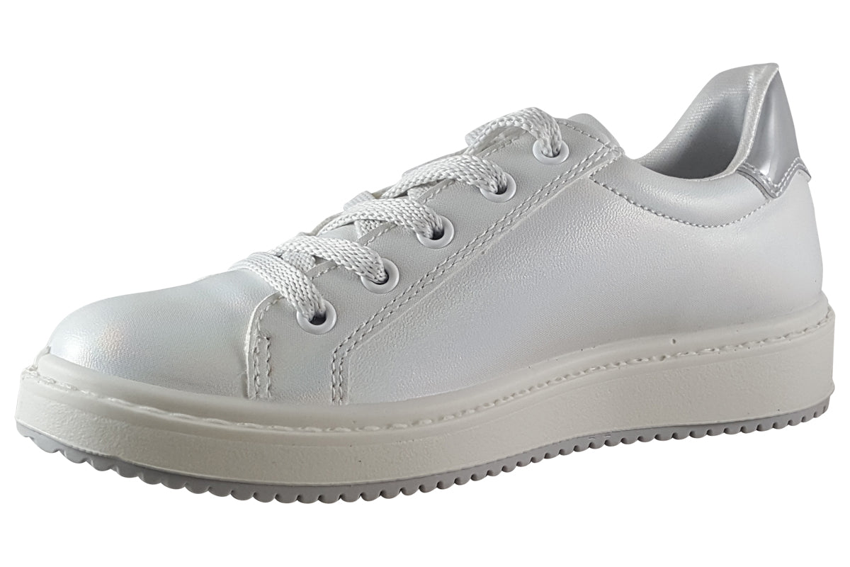 Primigi Coline Sneaker 38679-22 White/Silver Girls Shoes