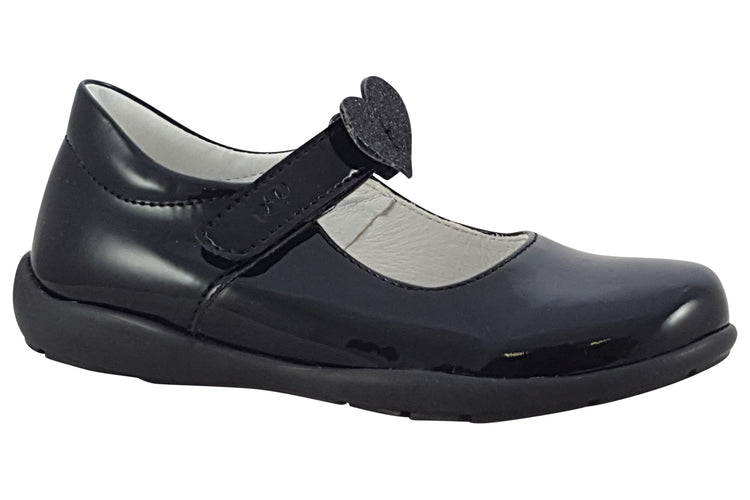 Primigi EMY 2929 Black Patent Girls School Shoes