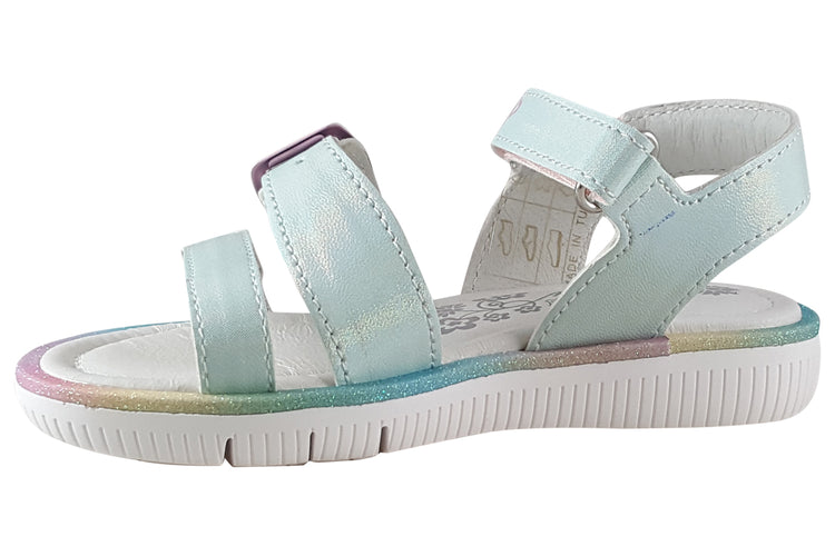 Primigi Girl Candy 39141-00 Aqua Rainbow Girls Sandals