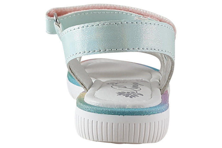 Primigi Girl Candy 39141-00 Aqua Rainbow Girls Sandals
