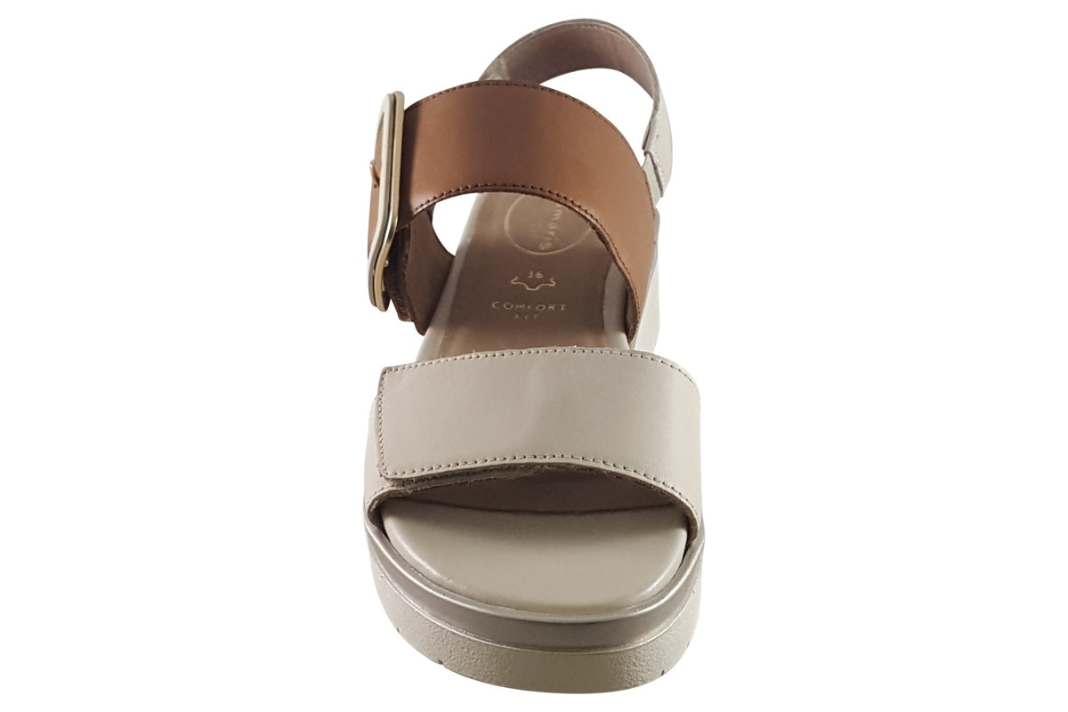 Tamaris Comfort Rosie 88706-42 Ivory Womens Sandals