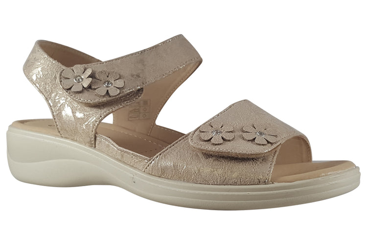 Shoe Tree Comfort Azalea Beige Womens Sandals