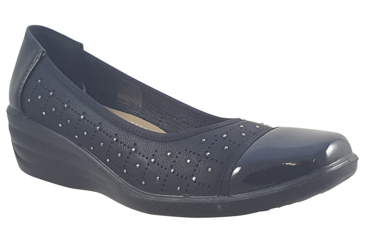 Shoe Tree Comfort Eternity Black Womens Shoes