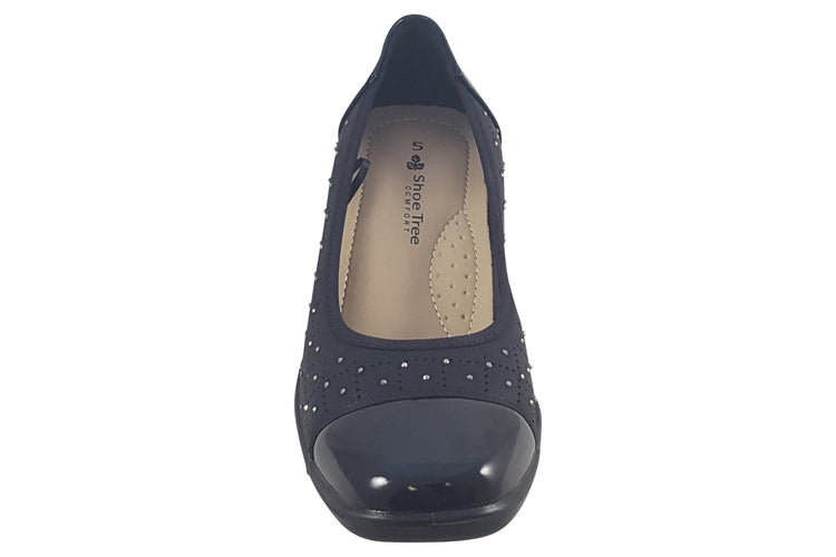 Shoe Tree Comfort Eternity Black Womens Shoes