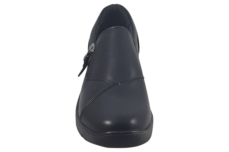 Shoe Tree Comfort Gail Black Womens Shoes