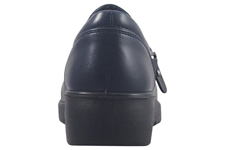 Shoe Tree Comfort Gail Dark Navy Womens Shoes