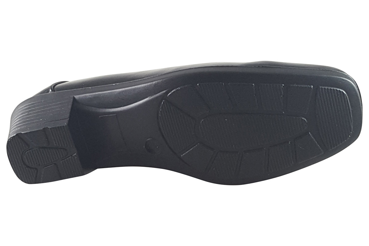 Shoe Tree Comfort Harlequin Black Patent Womens Shoes