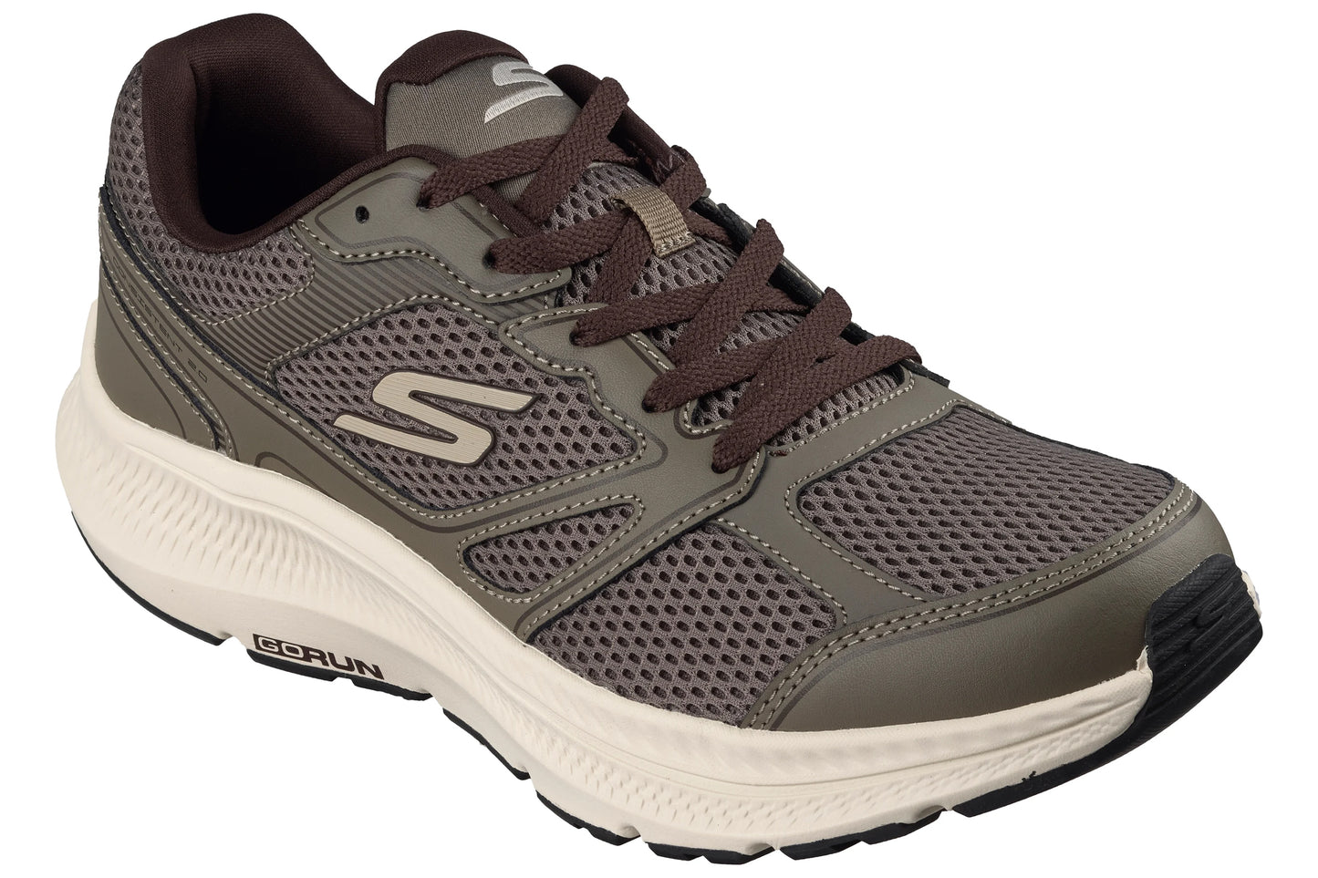 Skechers Go Run Consistent Mapleton Brown Mens Trainers