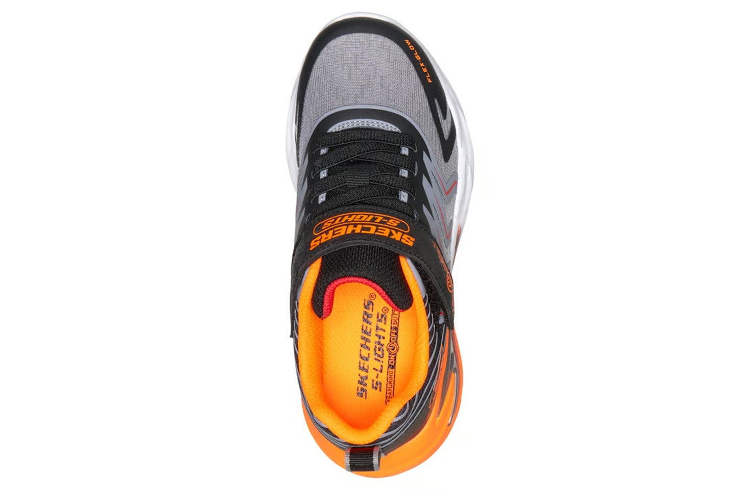 Skechers Prism Pacer 400141LC Black/Charcoal Boys Sports