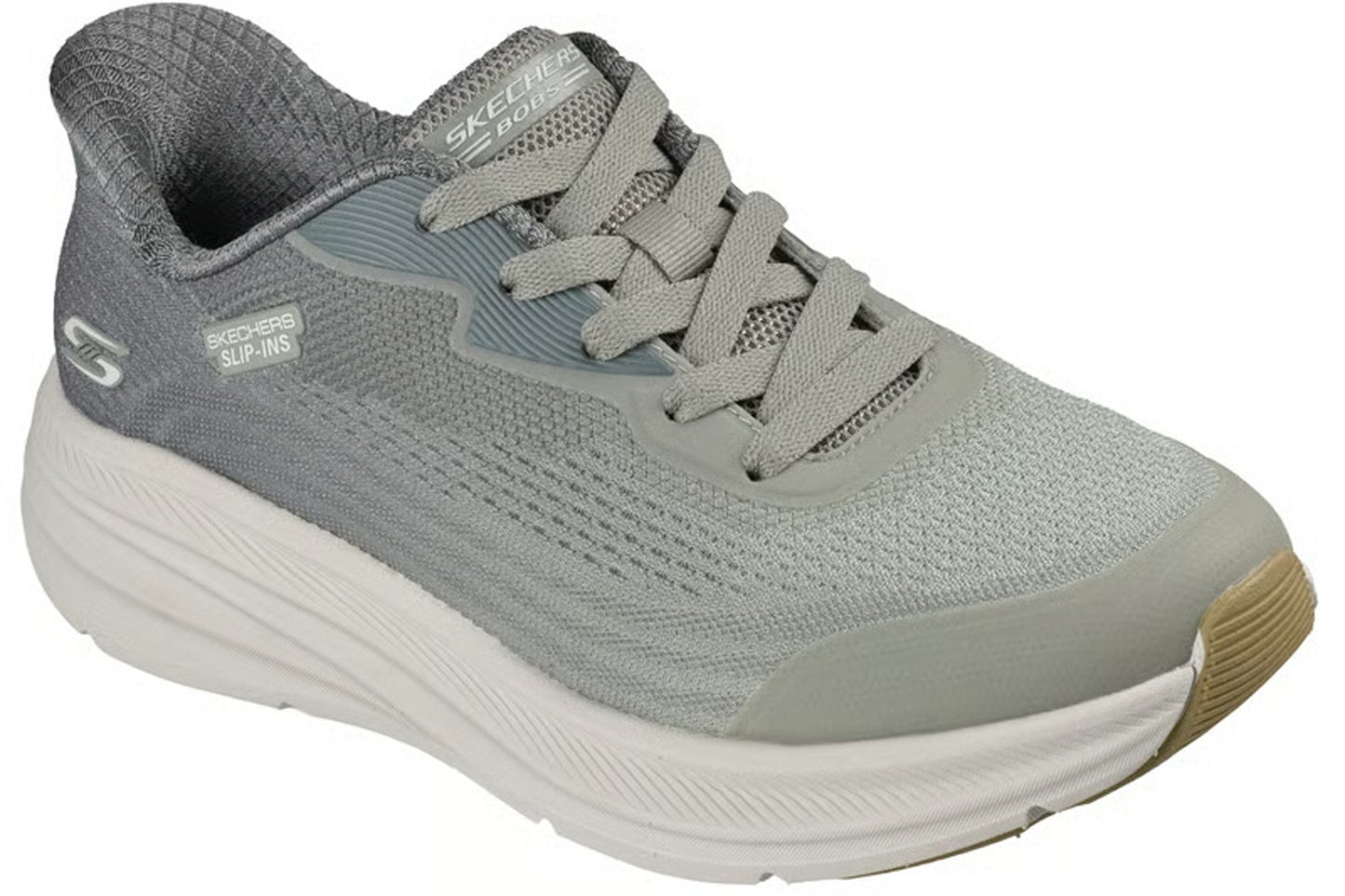 Skechers Slip-Ins Bobs Sport 117760 Olive Womens Sports