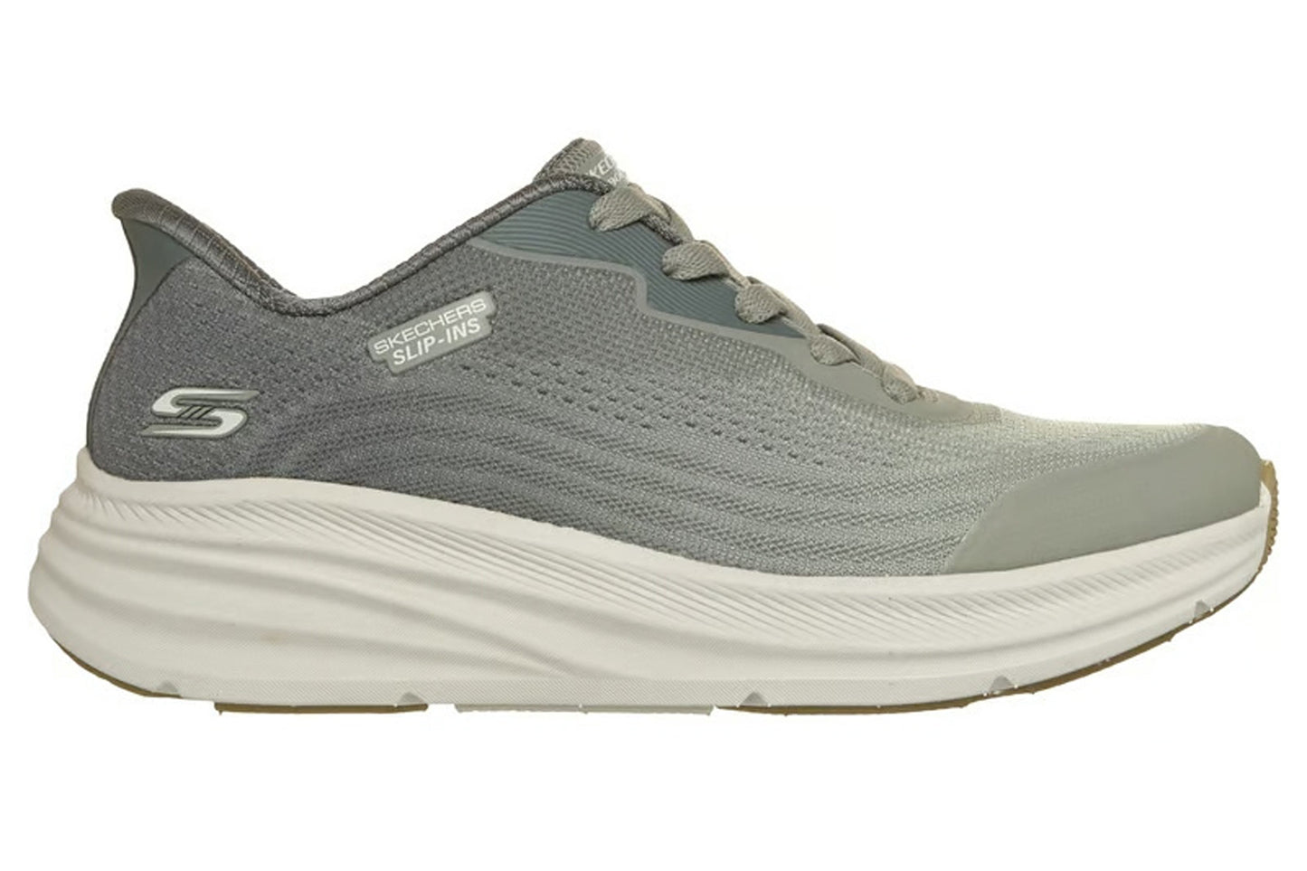 Skechers Slip-Ins Bobs Sport 117760 Olive Womens Sports