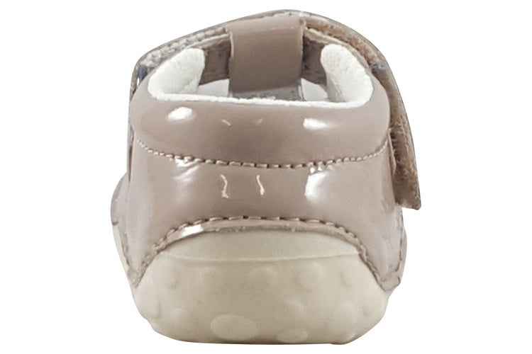 Start-rite Tumble 0761 Taupe Patent G Girls First Shoes