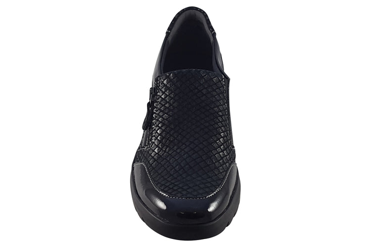 Suave Adrianna 6002 EE Black Multi Womens Shoes