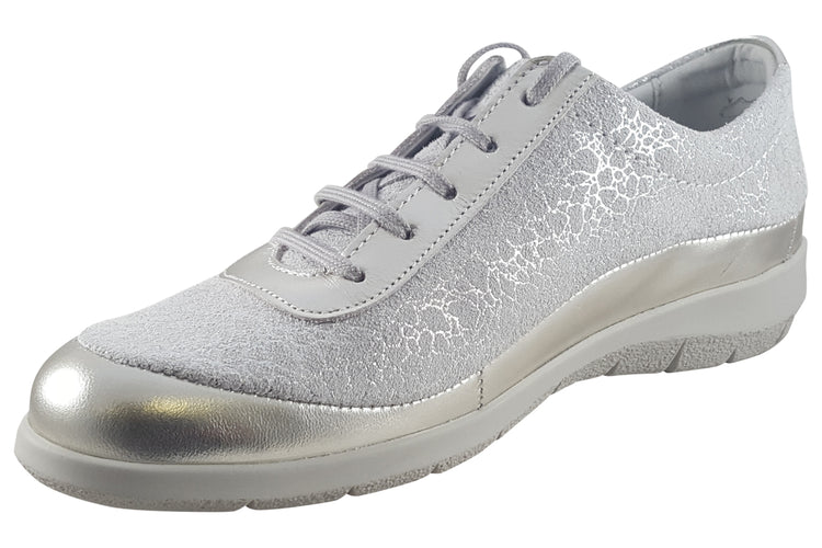 Suave Juno 6028 E Platinum Womens Fashion Trainers