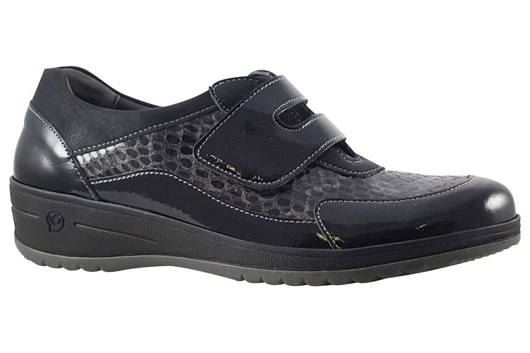 Suave Lynne 6037 EE Black Womens Shoes