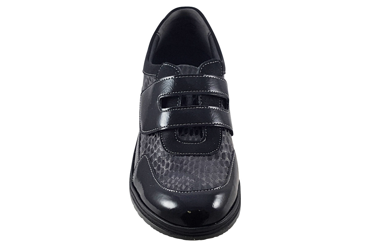 Suave Lynne 6037 EE Black Womens Shoes