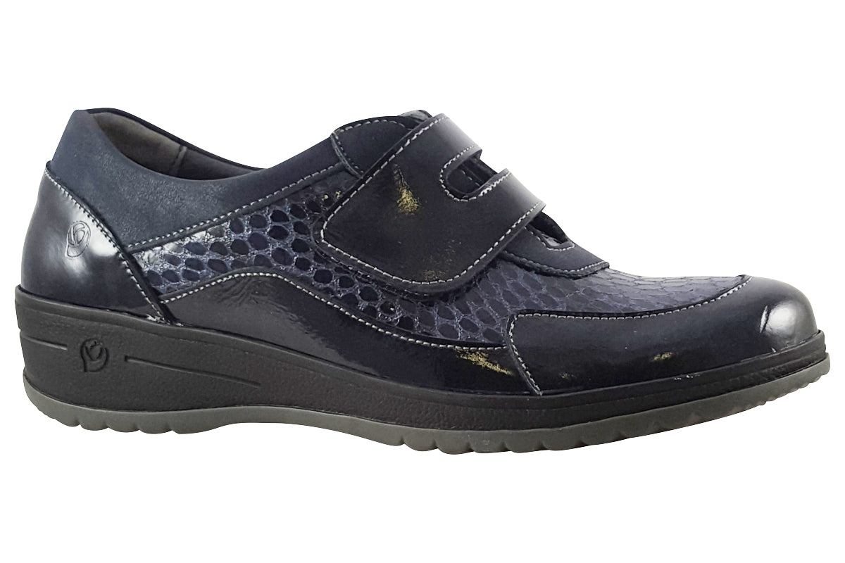 Suave Lynne 6037 EE Navy Womens Shoes