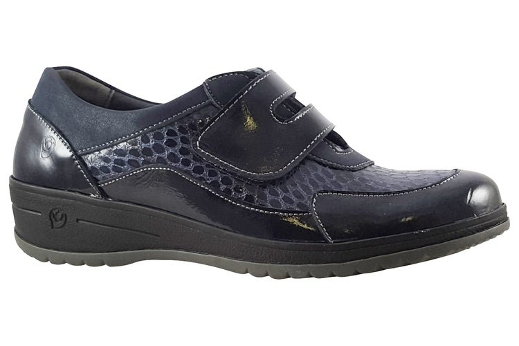 Suave Lynne 6037 EE Navy Womens Shoes