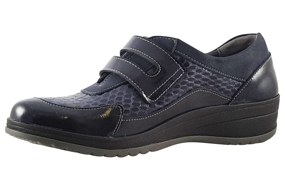 Suave Lynne 6037 EE Navy Womens Shoes