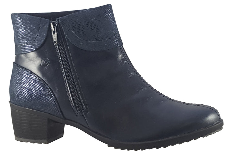 Suave Paula 6060 E Navy Womens Boots