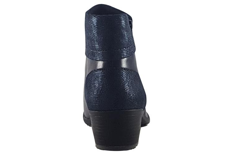 Suave Paula 6060 E Navy Womens Boots