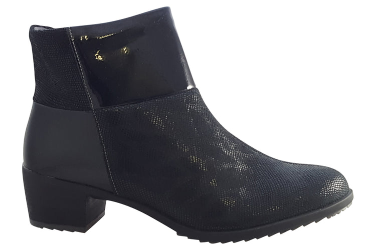 Suave Pauline 6040 E Black Multi Womens Boots