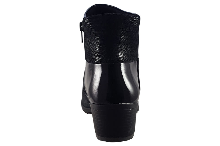 Suave Pauline 6040 E Black Multi Womens Boots