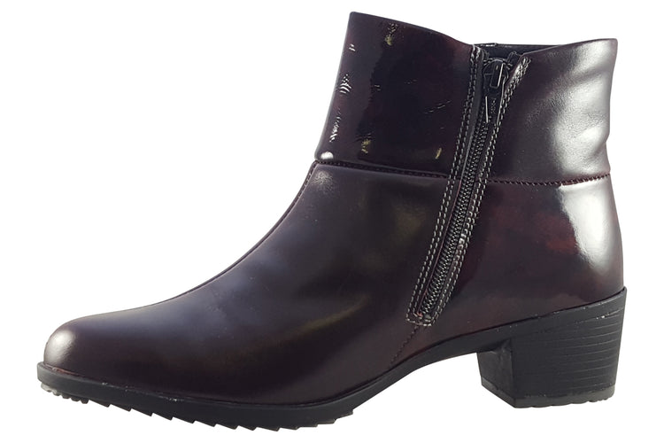 Suave Pauline 6040 E Merlot Womens Boots
