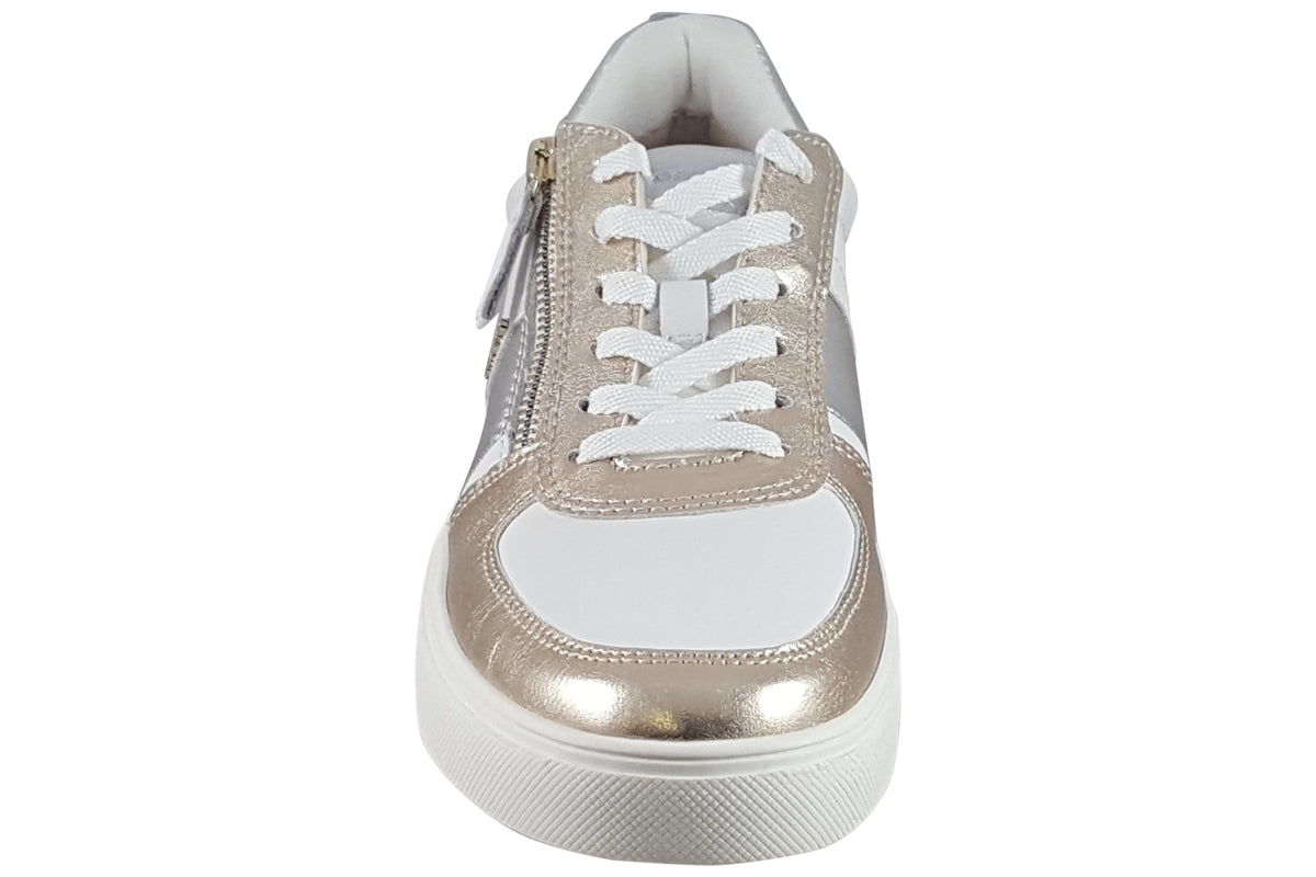 Tamaris Comfort Sully 83703-44 Gold/Silver Womens Fashion Trainers