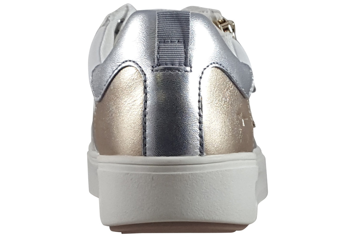 Tamaris Comfort Sully 83703-44 Gold/Silver Womens Fashion Trainers