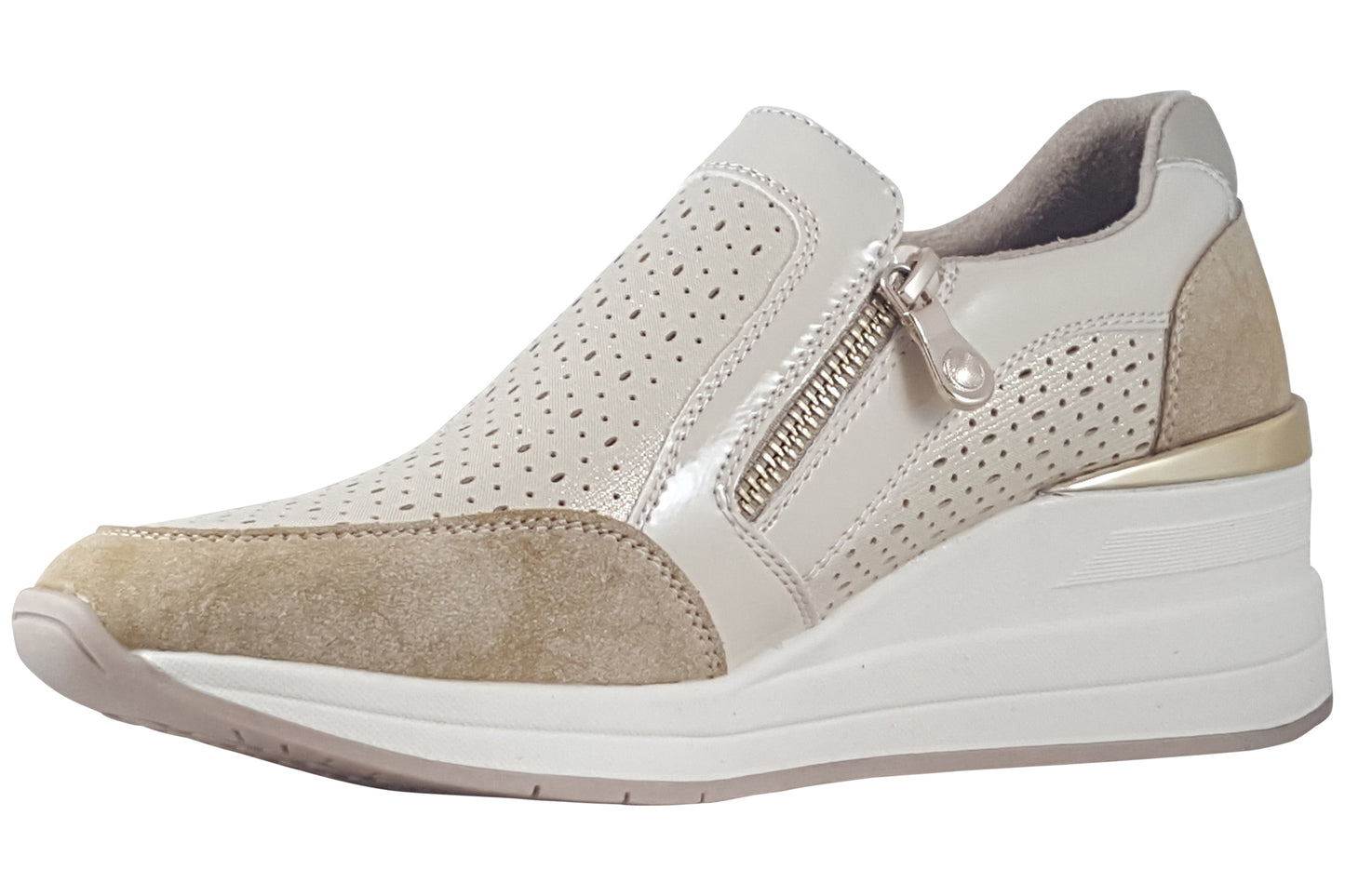 Susst Bianca 25 Beige Womens Fashion Trainers