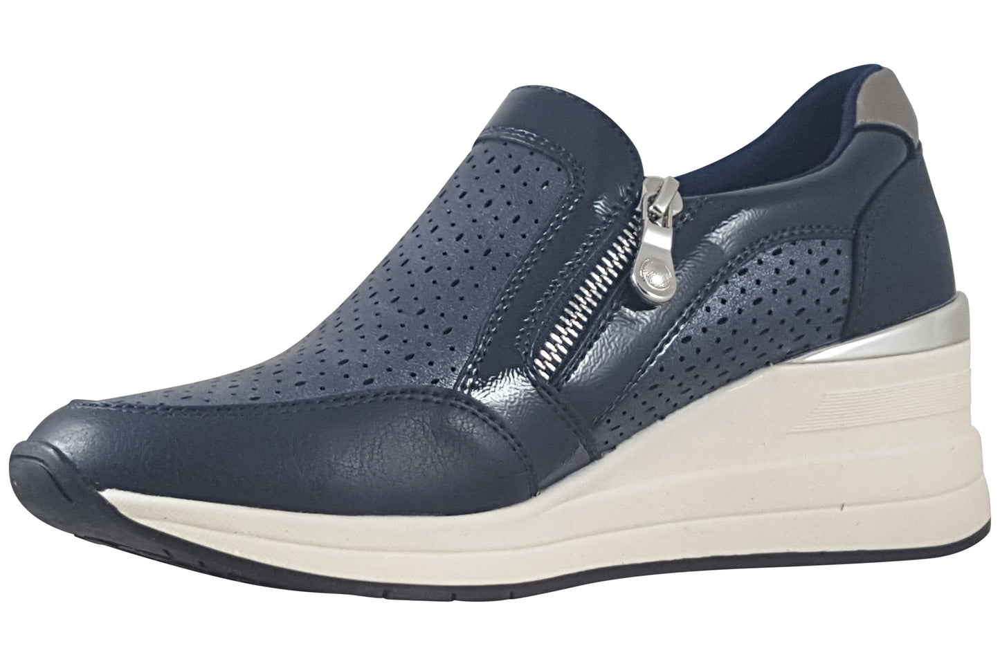 Susst Bianca 25 Navy Womens Fashion Trainers