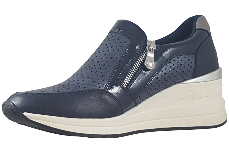 Susst Bianca 25 Navy Womens Fashion Trainers