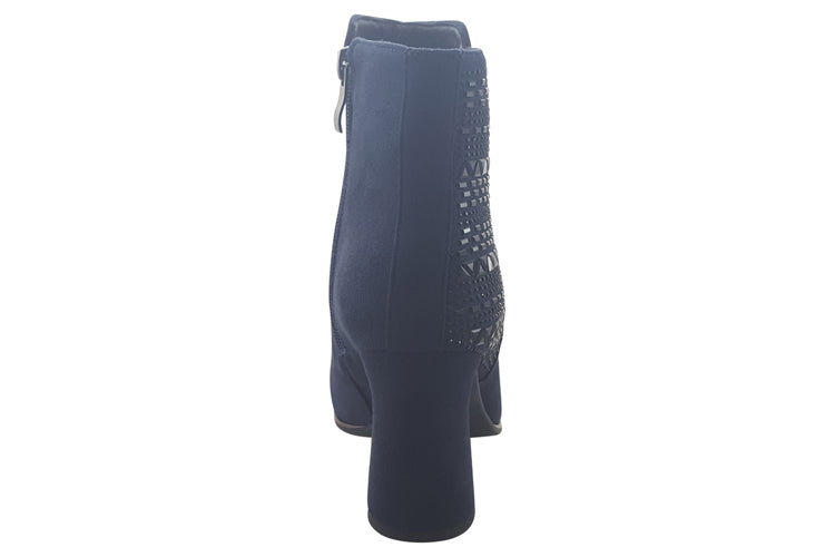 Susst Dazzle 24 Navy Womens Boots