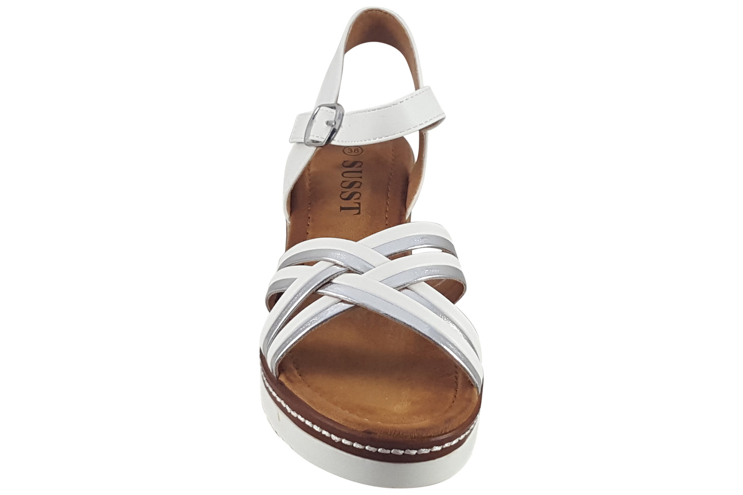 Susst Lily 25 White Womens Sandals