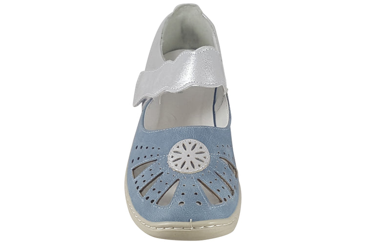 Susst Penny WW1666 Blue Multi Womens Shoes