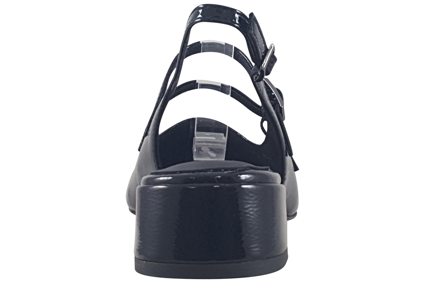 Tamaris Alice Black Patent womens shoes back