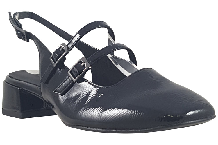 Tamaris Alice 29510-44 Black Patent Womens Shoes