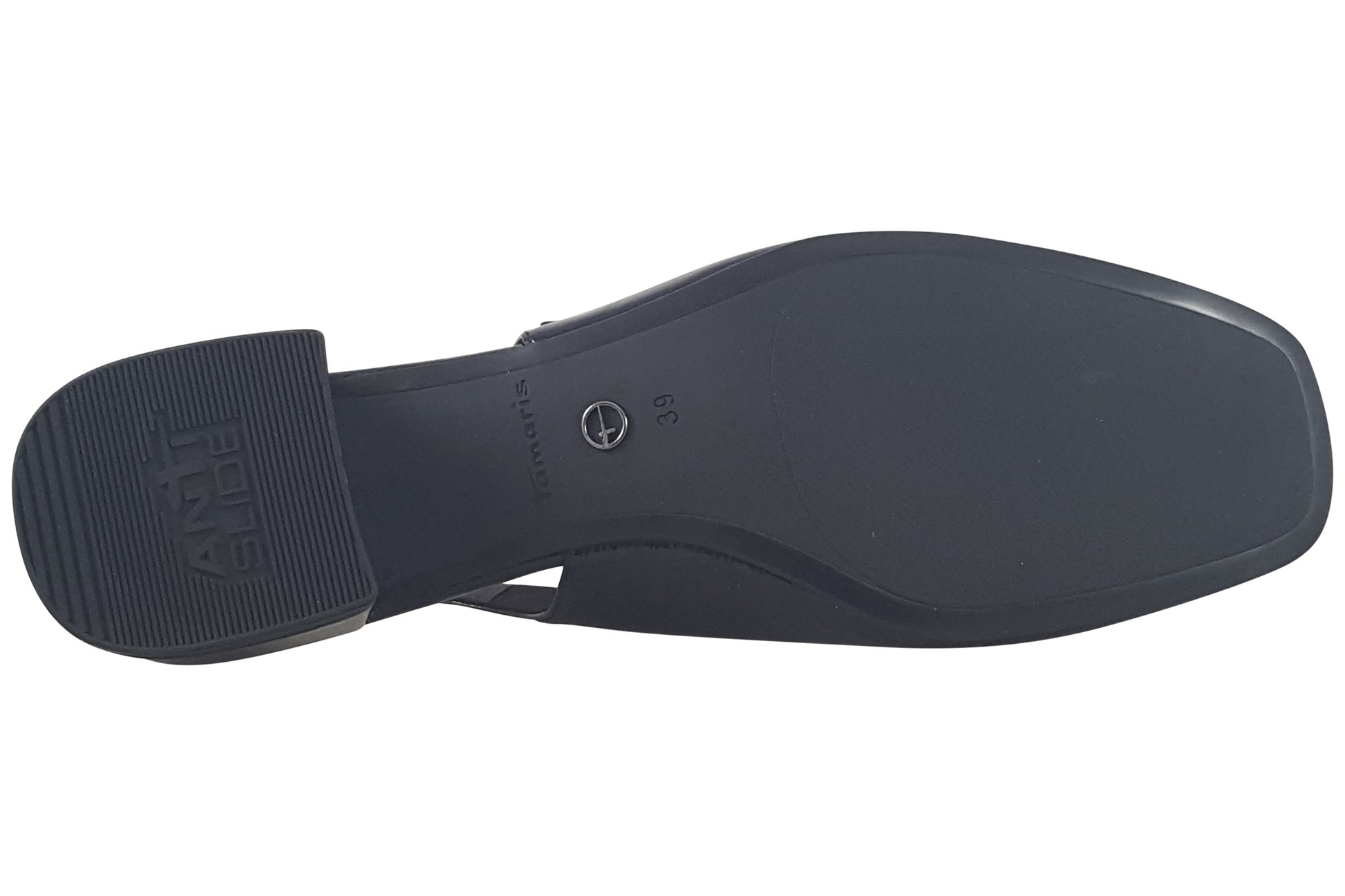Tamaris-Alice-Black-Patent-womens-shoes-sole