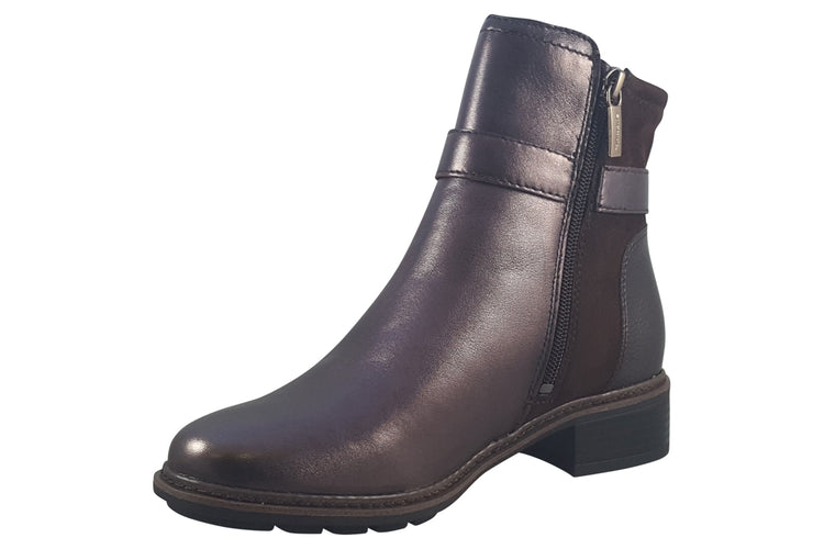 Tamaris Charlene 25425-43 Mocca Met Womens Boots