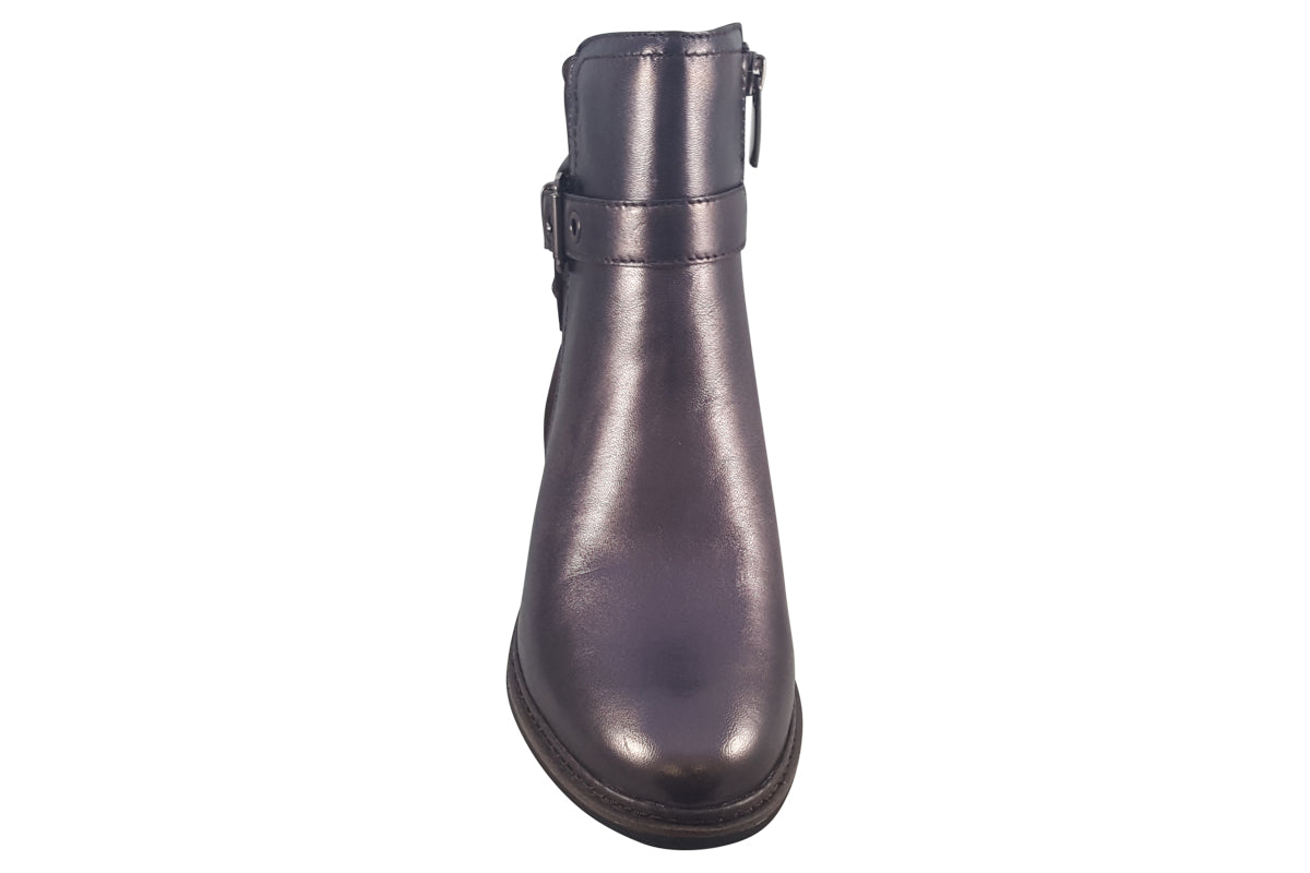 Tamaris Charlene 25425 43 Mocca Metallic womens boots top