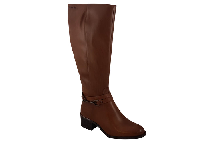 Tamaris Pom-Pom 25501-29 Cognac Womens Boots