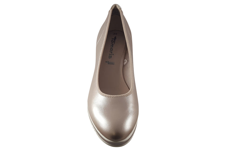 Tamaris Wrenlee 22305-42 Light Gold Womens Shoes