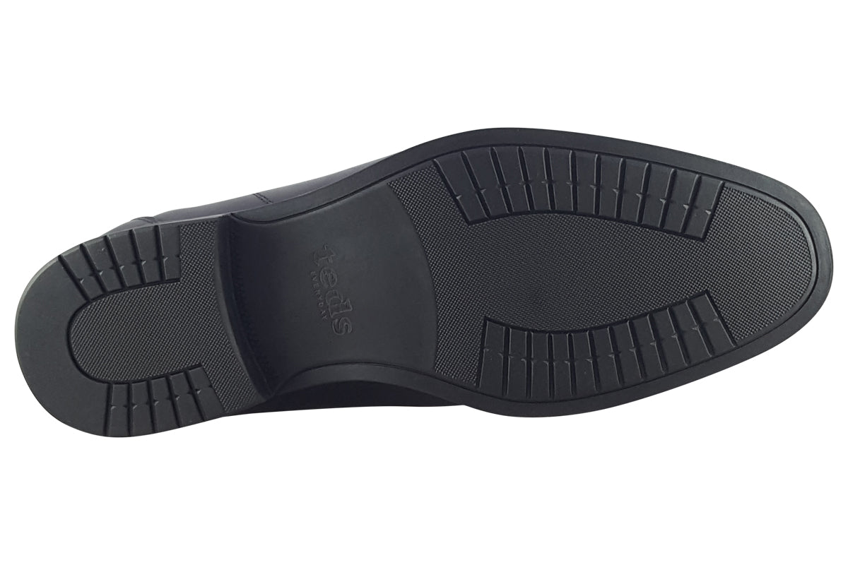 TEDS Bristol Slip Black Mens Shoes