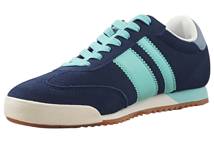 Teddy Smith Davena 120132 Navy Womens Fashion Trainers