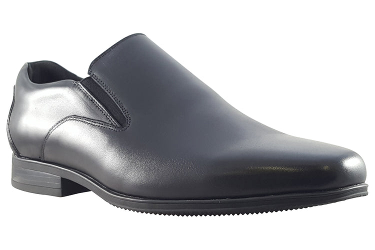 TEDS Cardiff Slip Black Mens Shoes