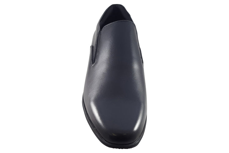 TEDS Cardiff Slip Black Mens Shoes