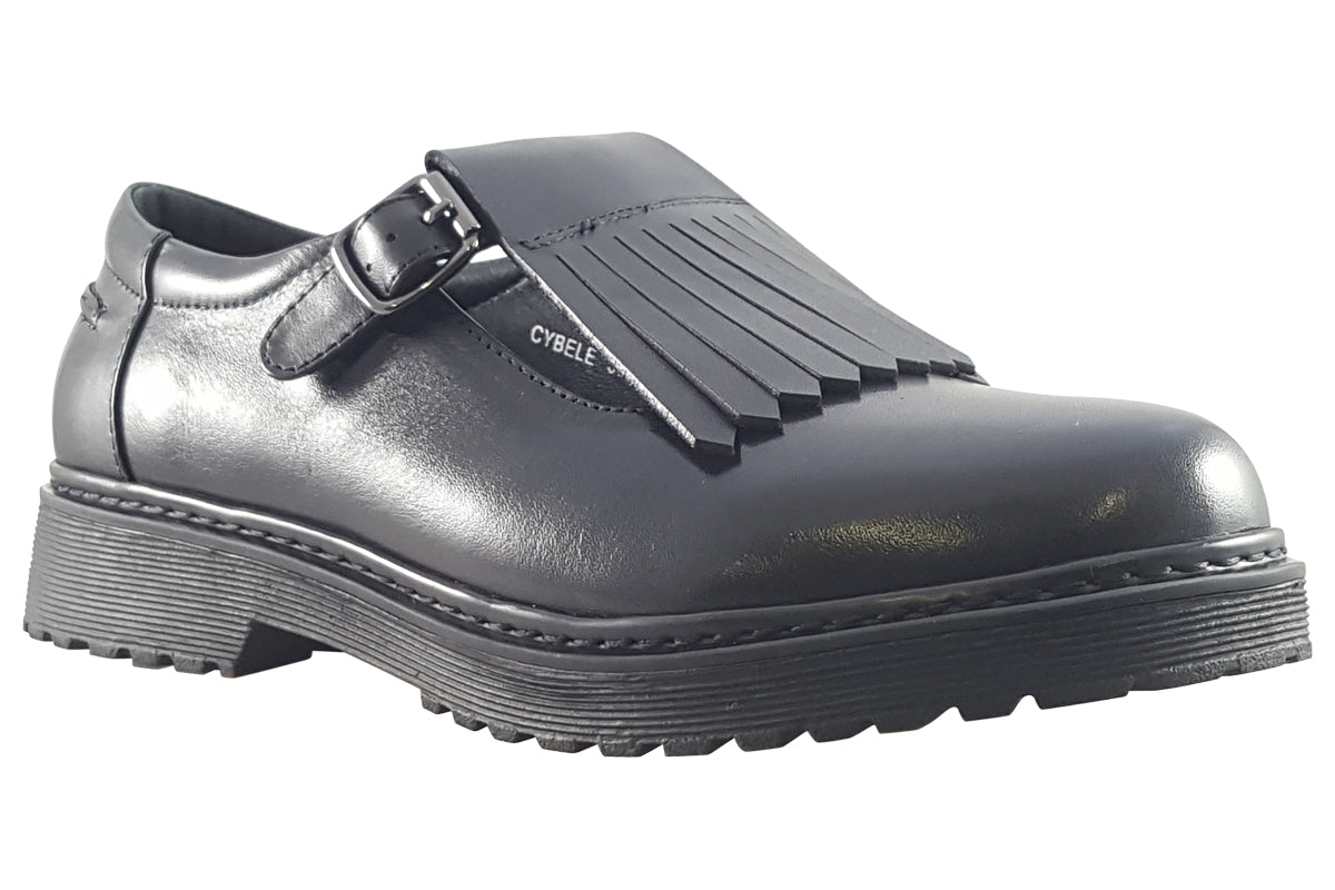 TEDS Cybele Onyx Girls School Shoes